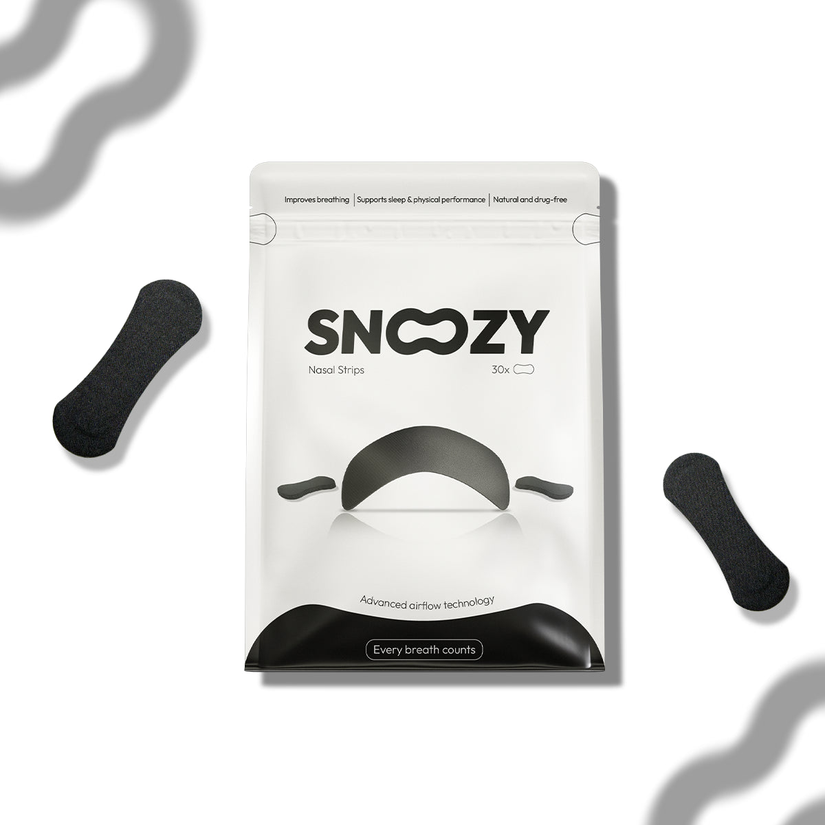 Tiras nasales negras