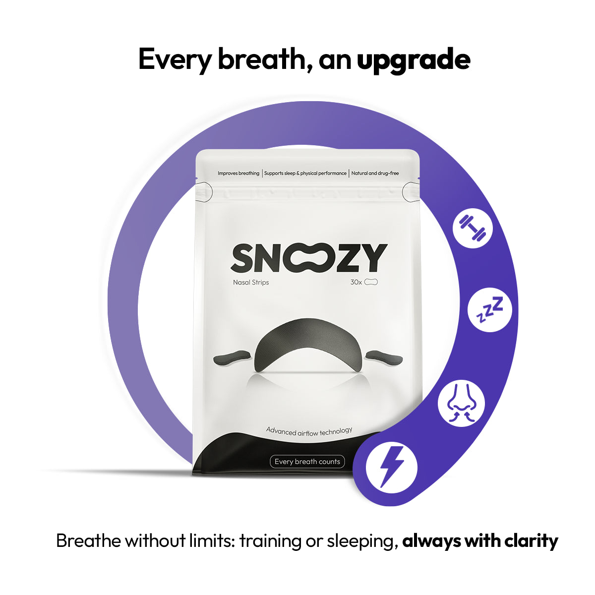 Nasal Strips Black