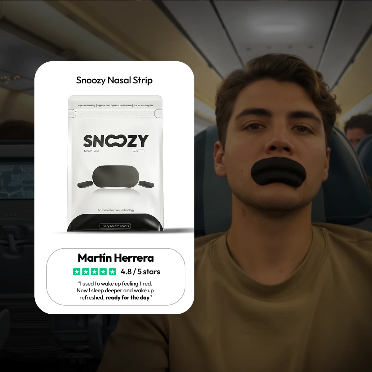 Mouth Tape Black