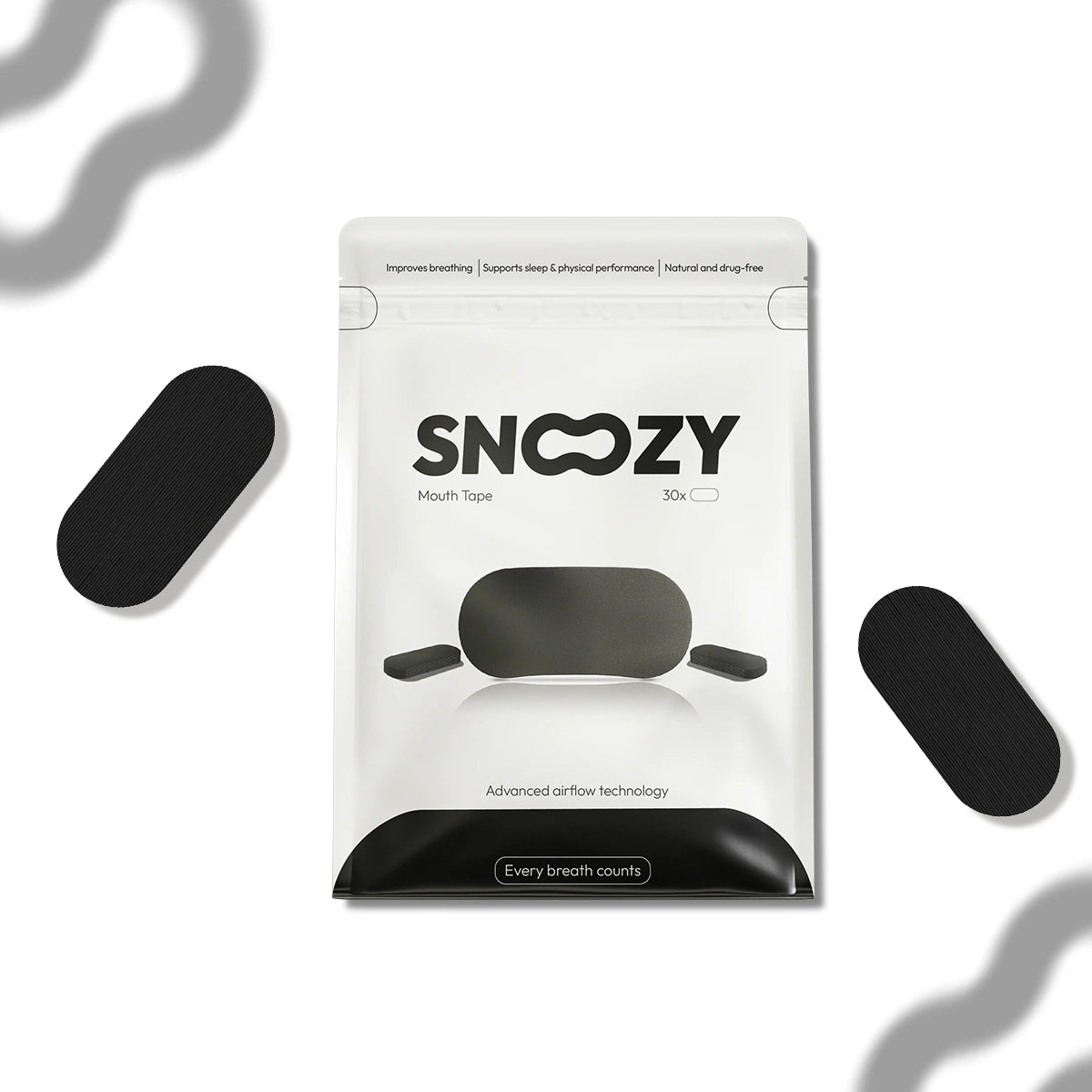 Mouth Tape Black