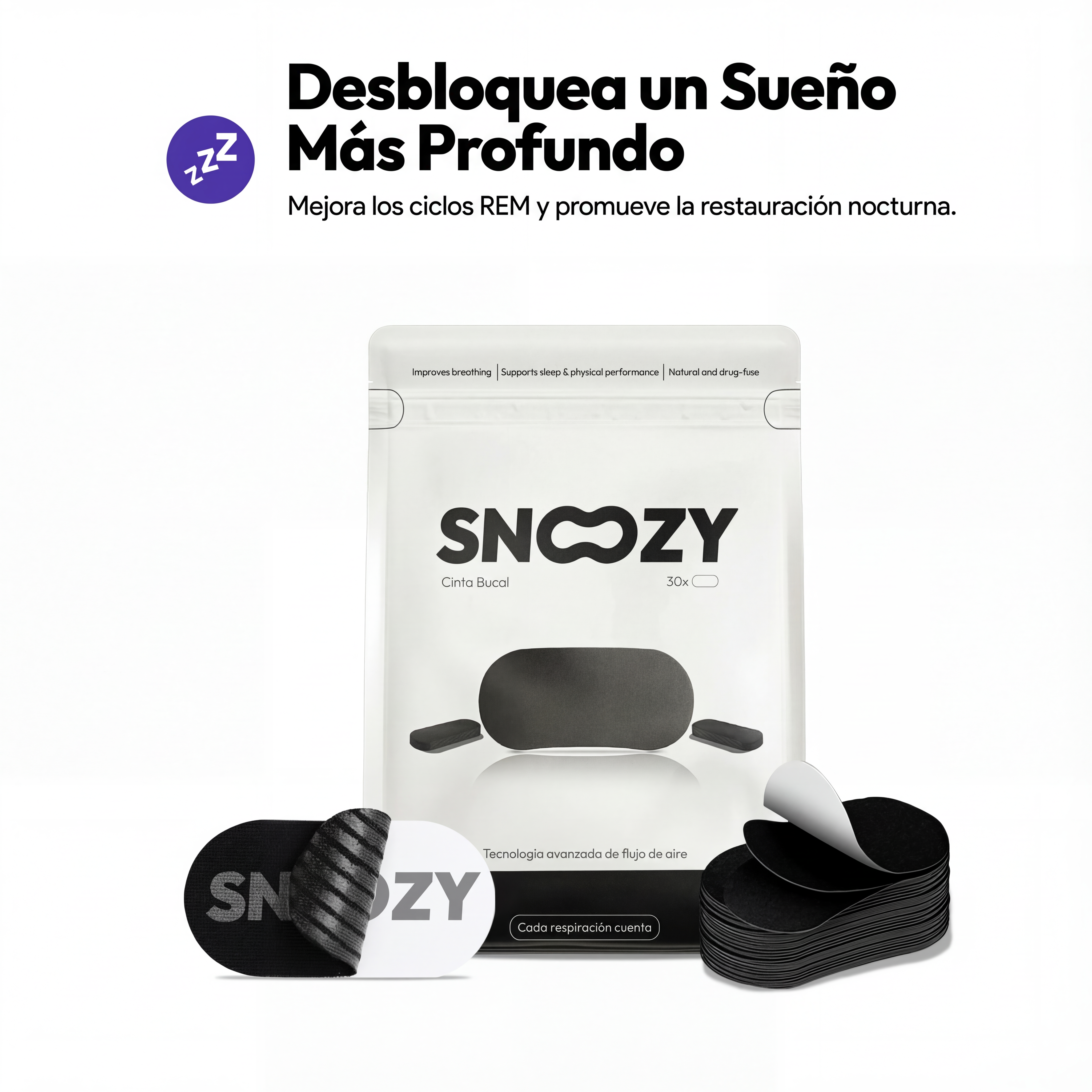 Mouth Tape Black