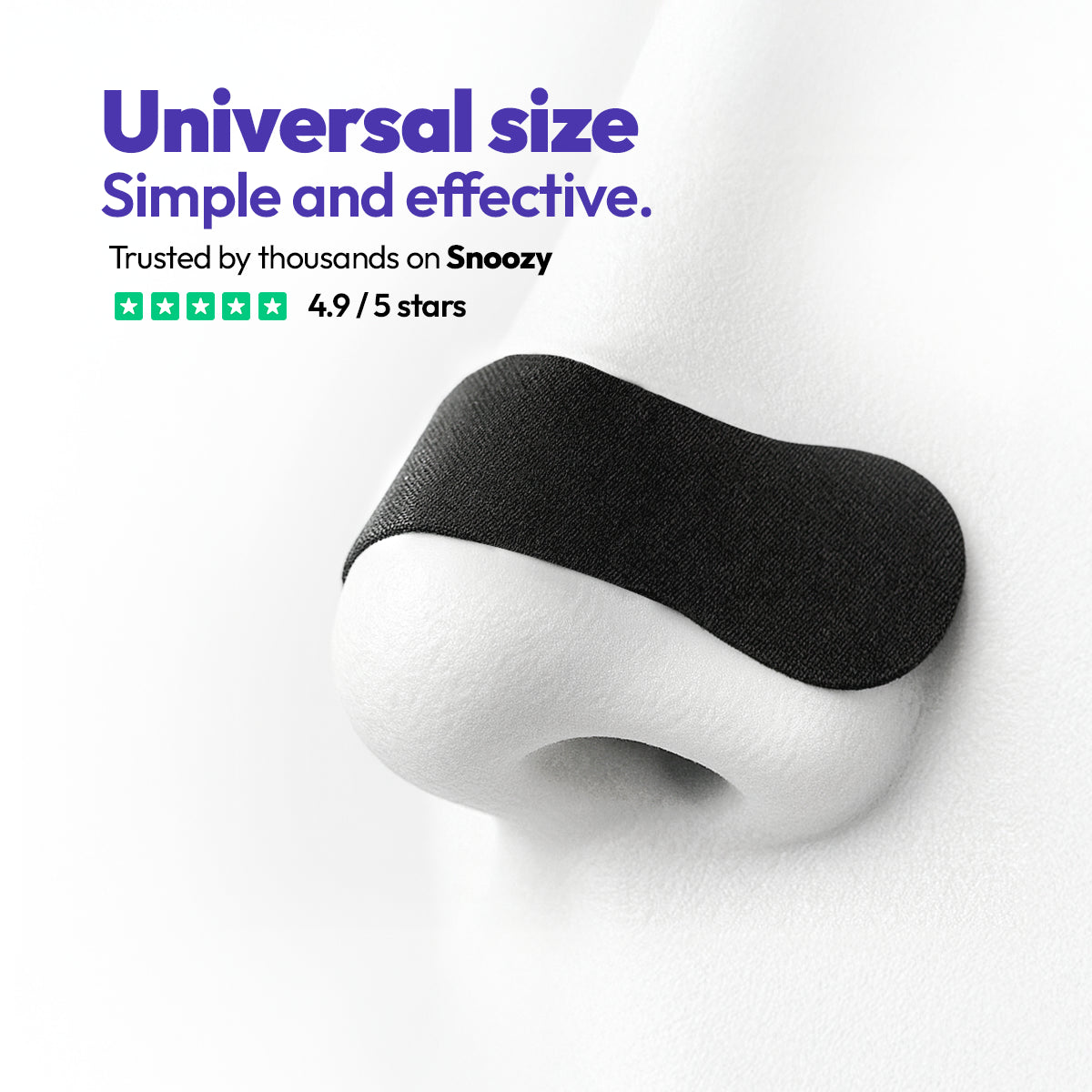 Nasal Strips Black