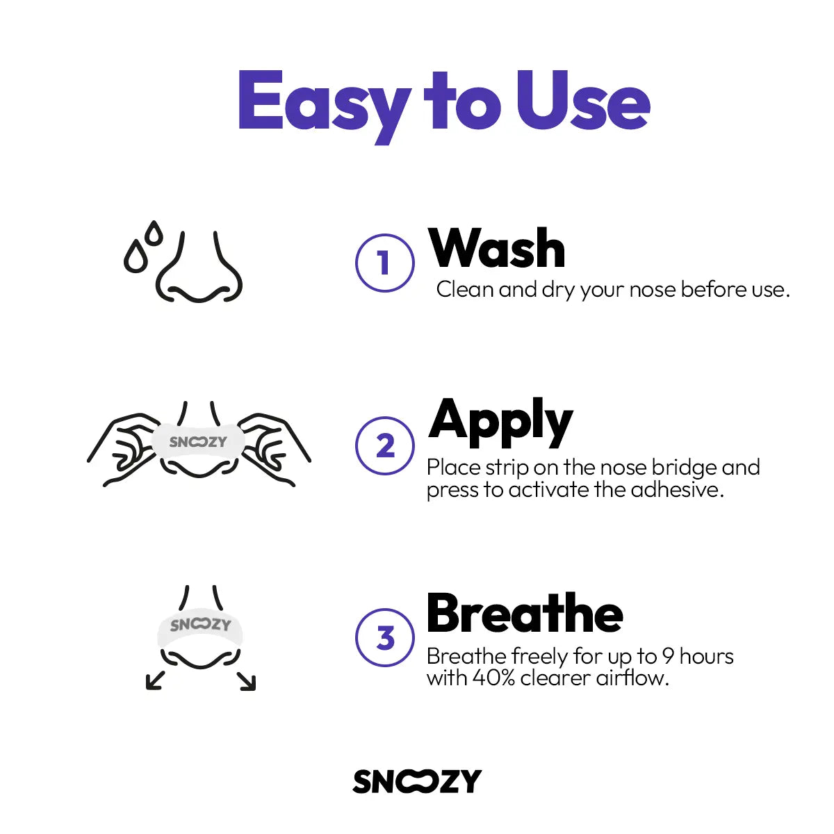 Nasal Strip White