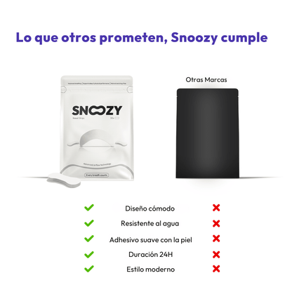 Snoozy® Tiras Nasales - Snoozy