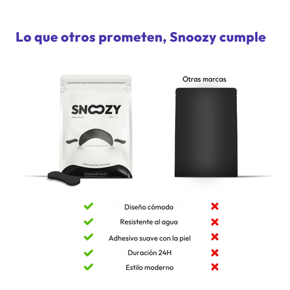 Snoozy® Tiras Nasales - Snoozy